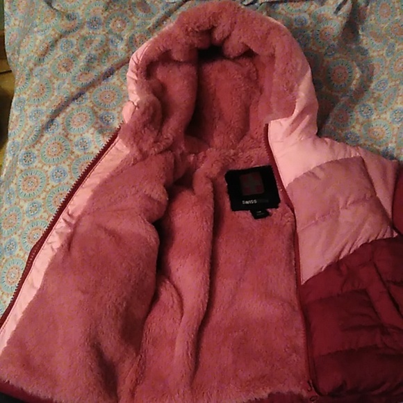 Swiss Tech Pink Coat size 12 months - Picture 5 of 8